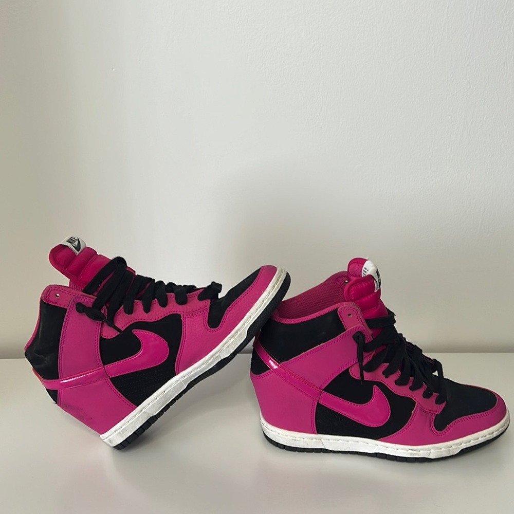 Nike wedge high dunks *rare